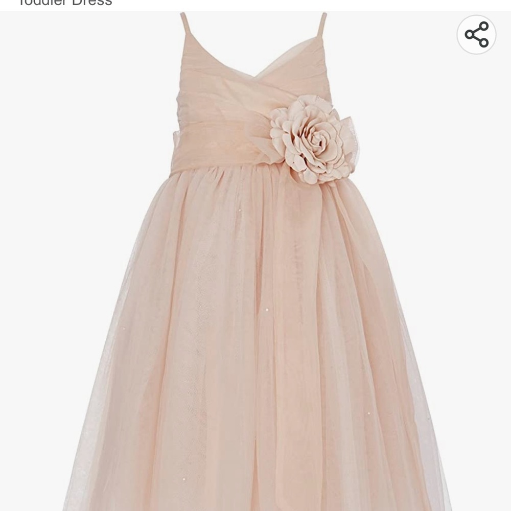 Blush Junior Bridesmaids Dress